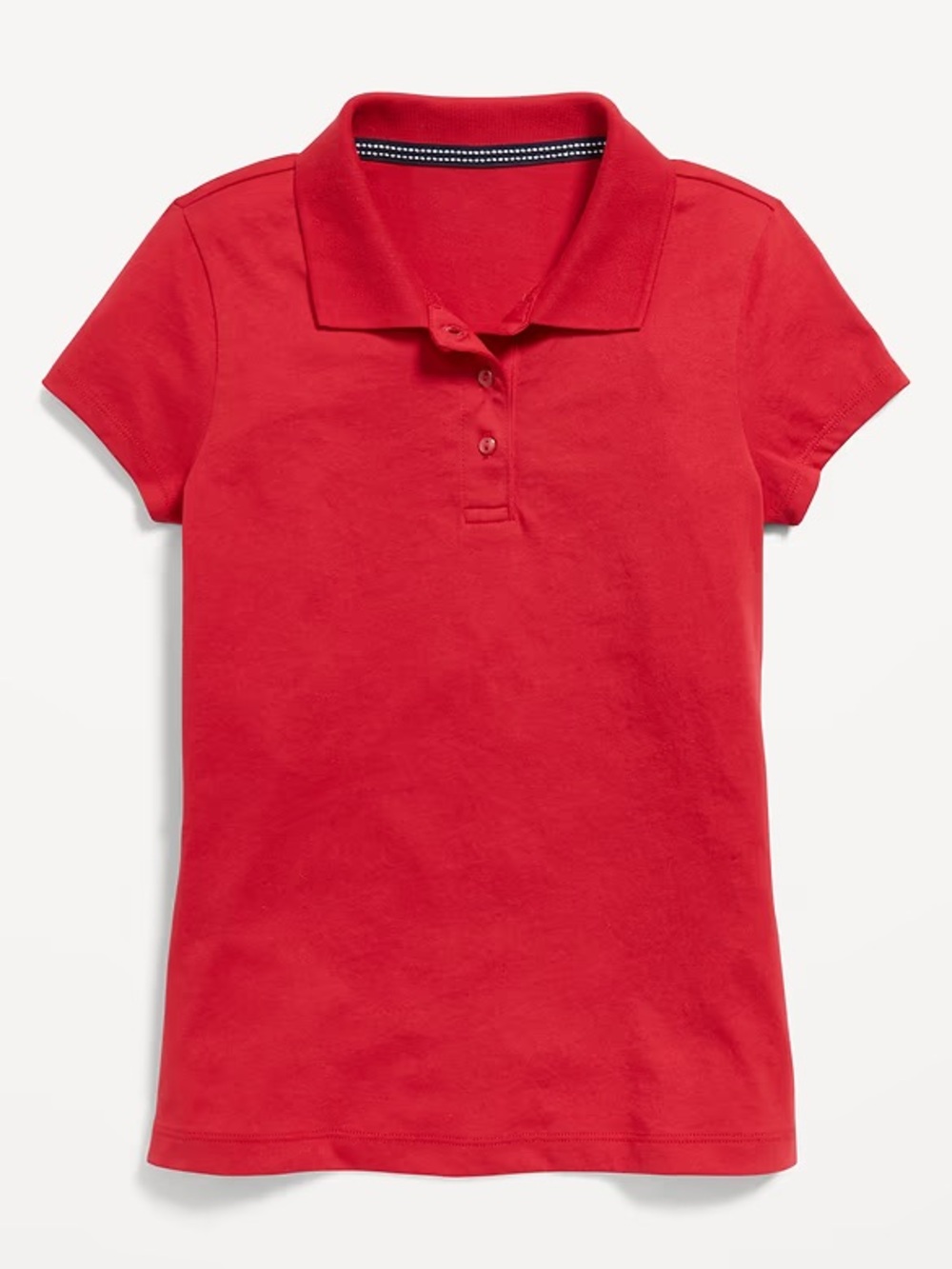 Lot of 5 New Old Navy Red Girls' Short-Sleeve Polo